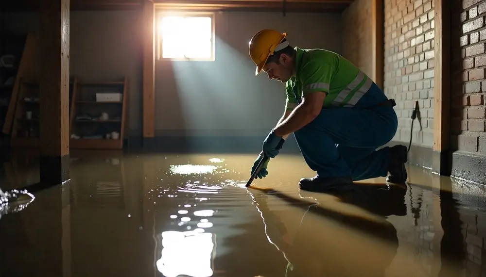 Professional water damage restoration services in Okmulgee, OK